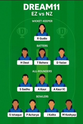 Ez vs Nz Dream 11 Predictions Small league team