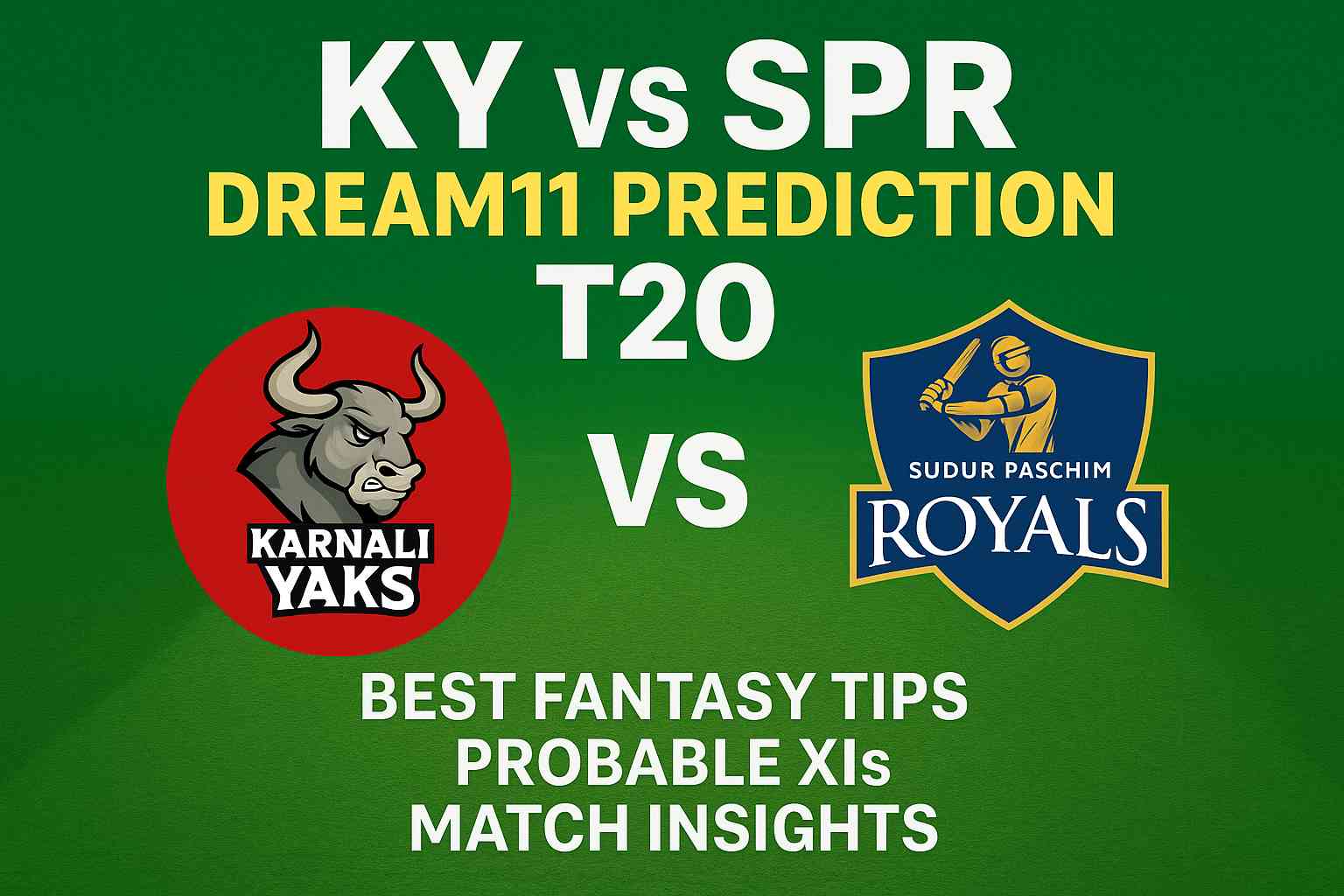 SPR vs KAY Dream11 Prediction : Epic Nepal Premier League 2025..