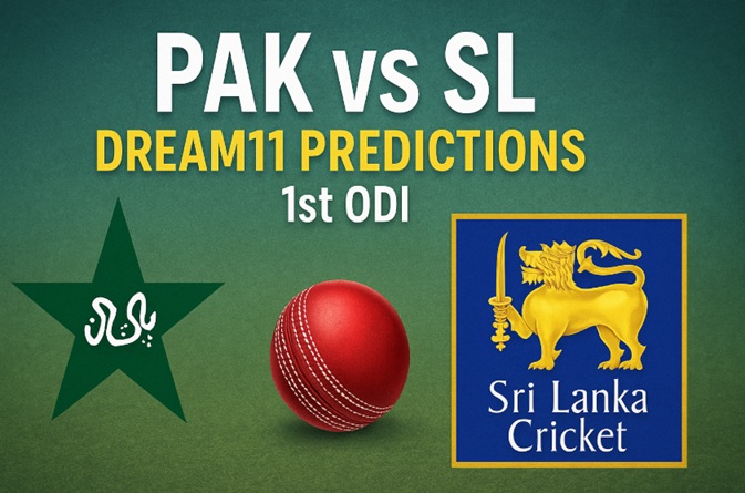 Pak vs SL Dream11 Predictions 1st ODI