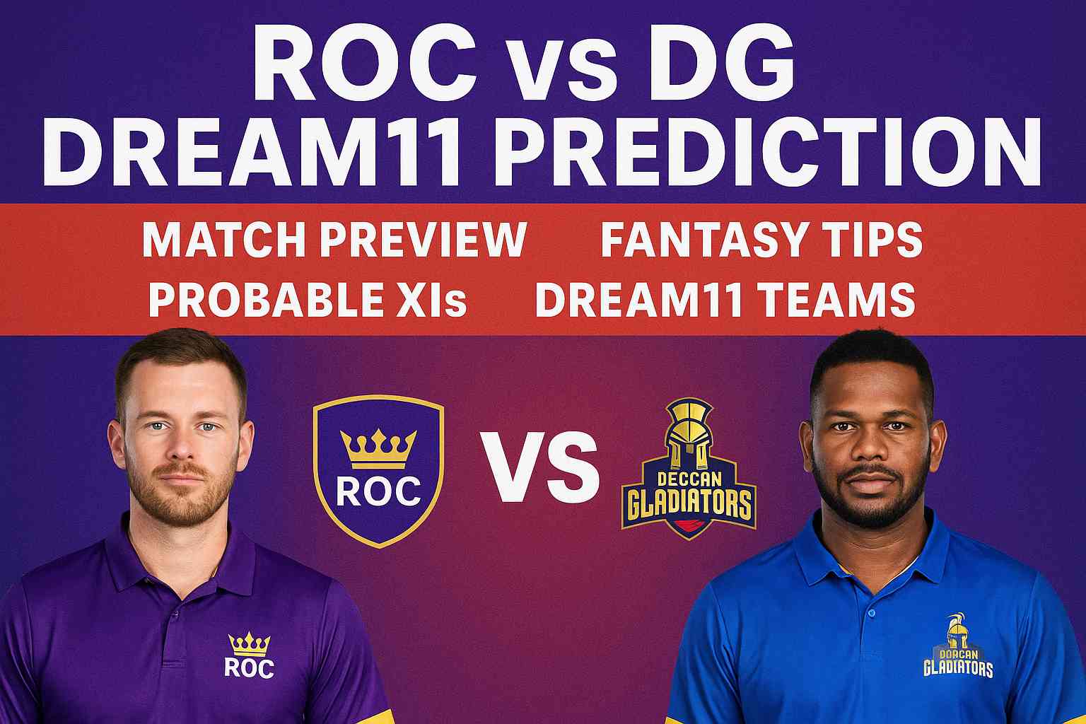 10 Powerful ROC vs DG Dream11 Prediction Tips for Today (20-11-2025)