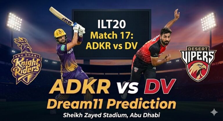 Latest National News, Uttarakhand News & Sports Updates 4 ADKR vs DV Dream11 Prediction