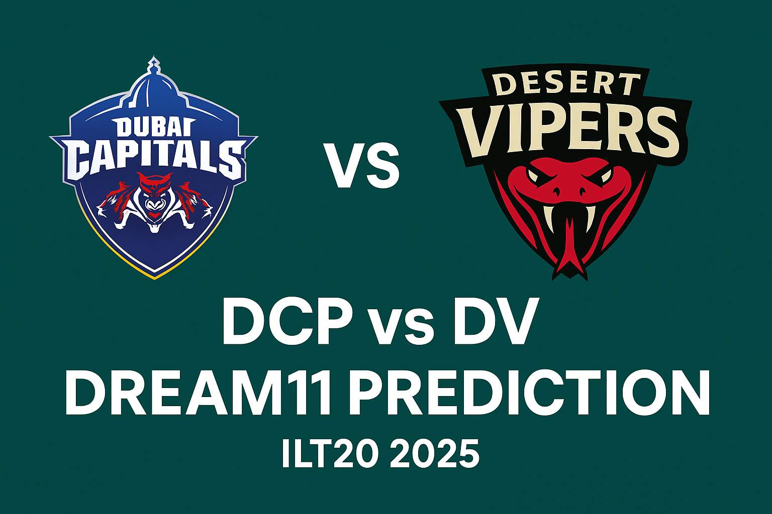 DCP vs DV Dream11 Prediction , Best picks For ILT20 2025 Match One…