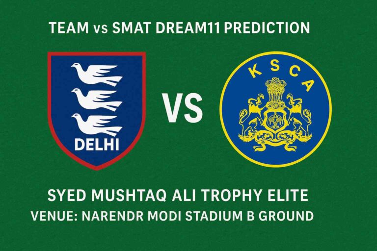 Sports Buzz: Epic Cricket Dream 11 Predictions & News 4 DEL vs KAR Dream11 Prediction