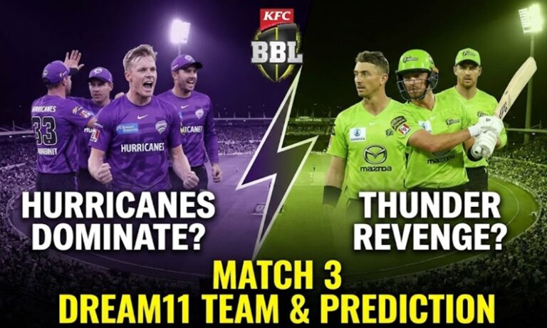 HUR vs THU Dream11 Prediction