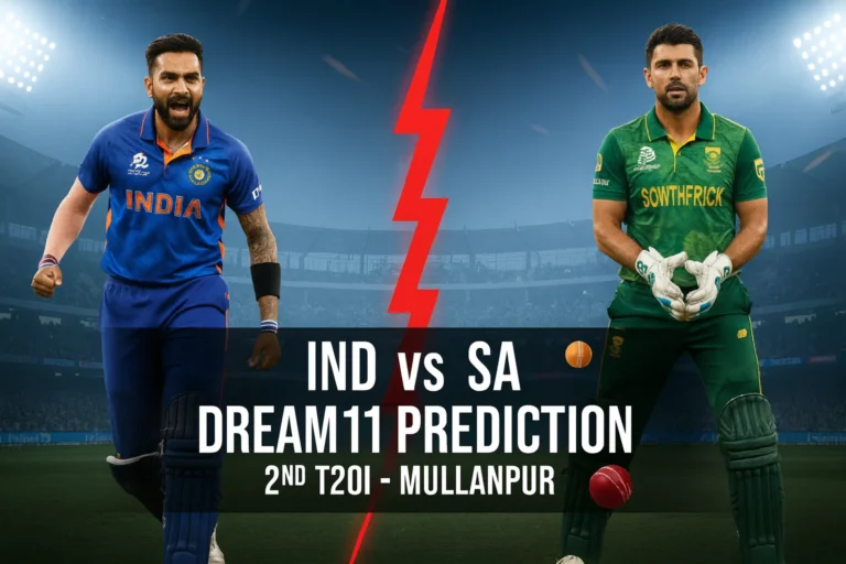 Sports Buzz: Epic Cricket Dream 11 Predictions & News 13 IND vs SA 2nd T20i Dream11 Team Prediction