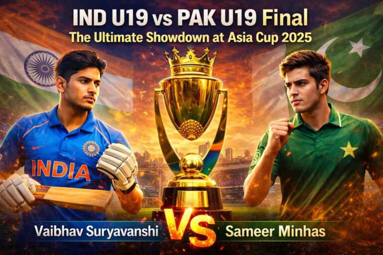 IND U19 vs PAK U19 Final: The Ultimate Showdown at Asia Cup 2025