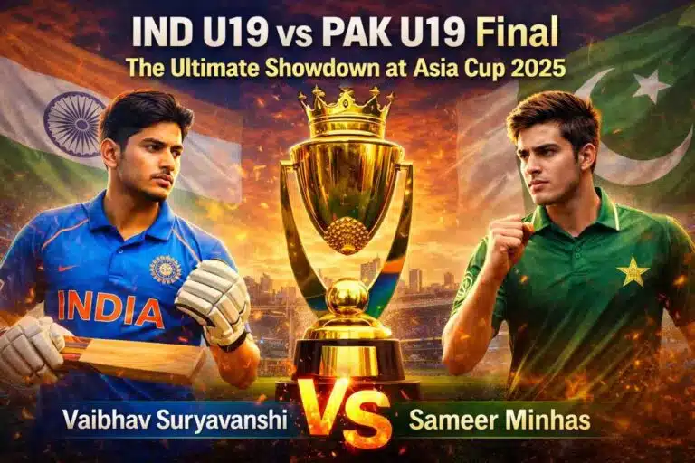 IND U19 vs PAK U19 Final: The Ultimate Showdown at Asia Cup 2025