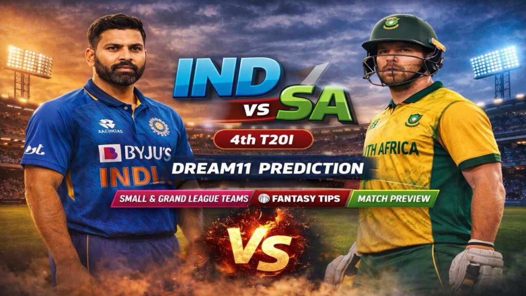 IND vs SA 4th T20I Dream11 Prediction