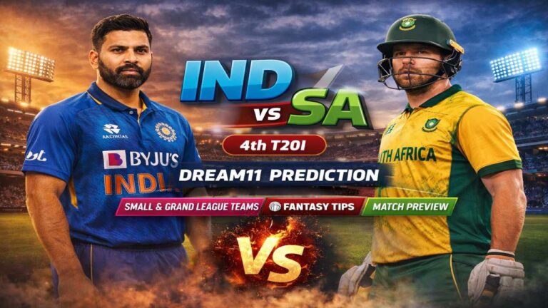 IND vs SA 4th T20I Dream11 Prediction