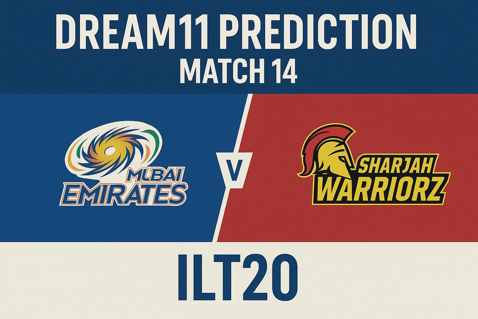 MIE vs SWR Dream11 Prediction: ILT20 Match 14 – Top Fantasy Picks & Grand League Tips..