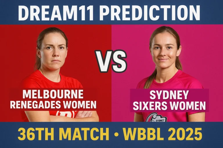 Sports Buzz: Epic Cricket Dream 11 Predictions & News 1 MR vs SS Dream11 Team Prediction