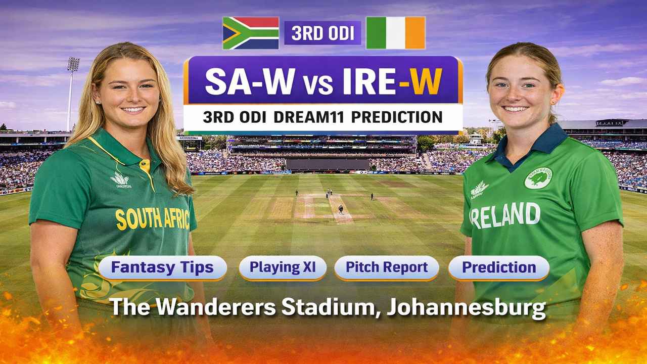 SA-W vs IRE-W 3rd ODI Dream11 Prediction | Top Picks, Teams & Tips..