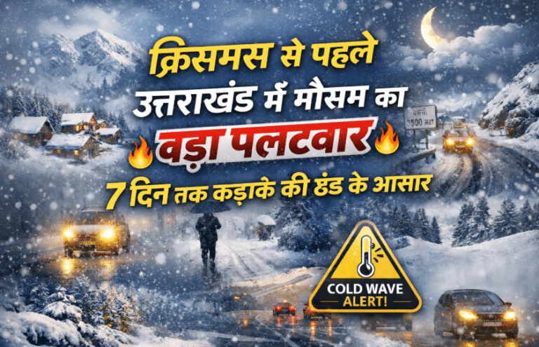 Uttarakhand Weather Update: 7-Day Cold Wave Alert