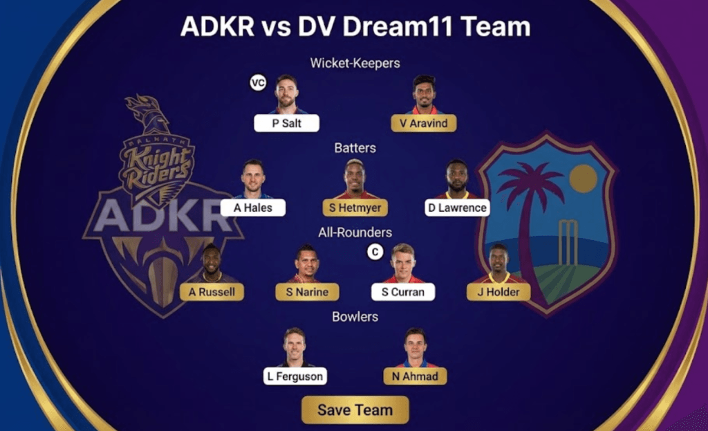 ADKR vs DV Dream11 Prediction