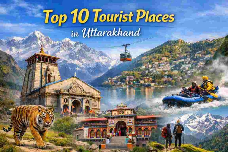 Top 10 Tourist Places in Uttarakhand